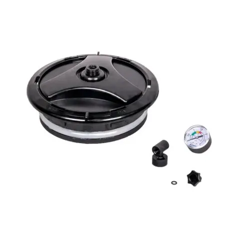 Set capac cu manometru pentru filtru Aster
