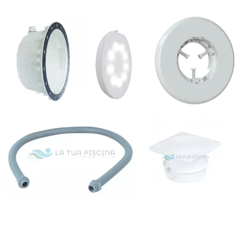 SET COMPLET PROIECTOR LUMIPLUS FLEXI CU NISA LED ALB 28 W