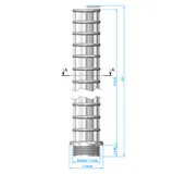 Set crepine brate colectoare 1" 225 mm AstralPool — imaginea 2