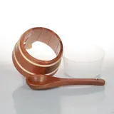Set galeata 4l si polonic din cedru — imaginea 3