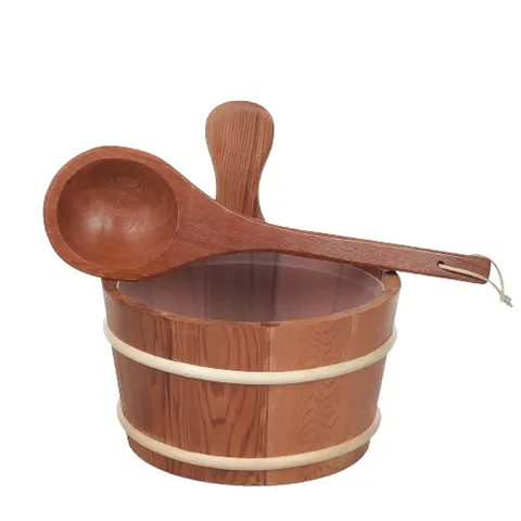 Set galeata 4l si polonic din cedru
