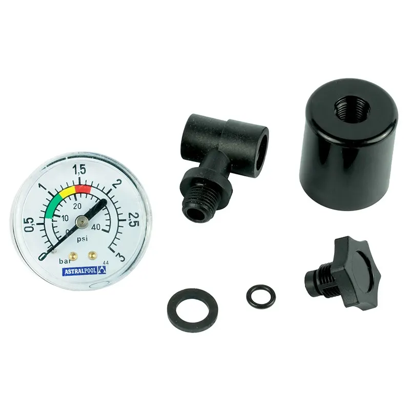 Set manometru 0 -3 bar 1/8' cu aerisitor