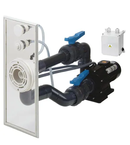 Sistem de înot contracurent VAG-JET – 66 m³/h, 2,2 kW, 400V, pentru piscine cu liner