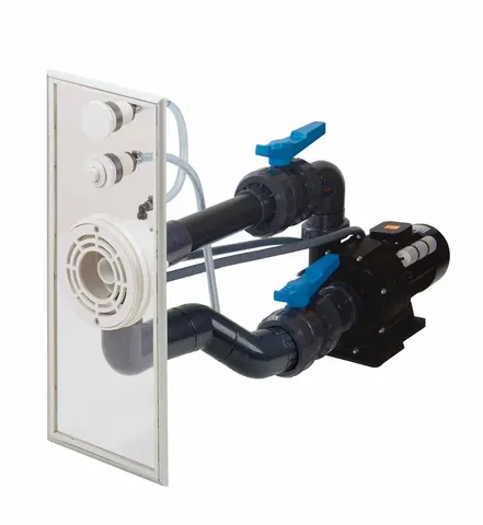 Sistem de înot contracurent VAG-JET ST. STEEL – 66 m³/h, 2,2 kW, 400V, carcasă inox, pentru piscine cu liner