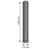 Teava horn fum Harvia 1000 otel — imaginea 2